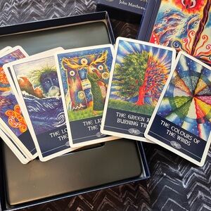 Celtic Shamans oracle deck only opened to photograph. Stunning artwork